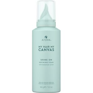 "My Hair My Canvas Shine On Defining Foam 145 Gr Beauty Women Hair Styling Hair Mousse-foam Nude Alterna"