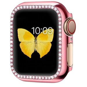 Apple Watch Serie 4/5/6/se/se2 Cover Diamond Case - 44mm - Pink