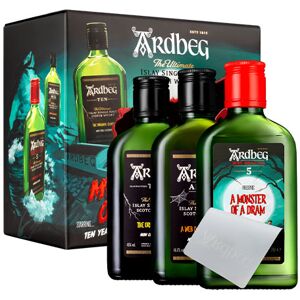 Scotland Pack Ardbeg Monsters of Smoke Trio (x3) 20 cl