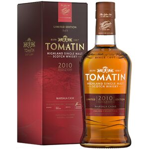 Scotland Tomatin 2010 Marsala Cask Colección Italiana 12 Y.O.