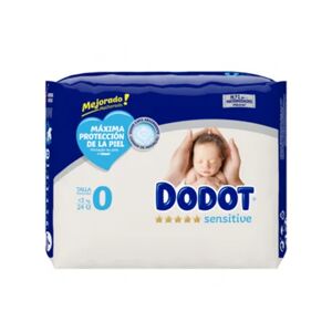 dodot Sensitive Pañales Recien Nacido Talla 0 (24 Uds.)