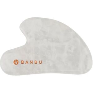 BANBU Gua Sha Cuarzo Blanco Natural 1ud