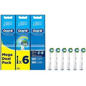 Oral-B Precision Clean Pack Recambio Cepillo Dental 6uds