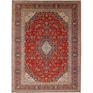 Nain Trading Alfombra Oriental Keshan 396x294 Beige/Marrón (Lana, Persia/Irán, Anudado a mano)