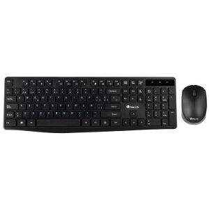 Teclado Y Ratón Inalámbricos Ngs Allure Kit Negro