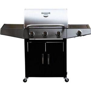 HABITAT ET JARDIN Barbacoa a Gas HABITAT ET JARDIN Party 4 (Acero - 13.7 Kw - 62.74x39.62 cm)