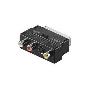 Goobay Adaptador Video Euroconector A Rca Y S-Video 50123