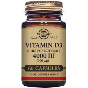 Solgar Vitamina D3 4000UI Cápsulas x60