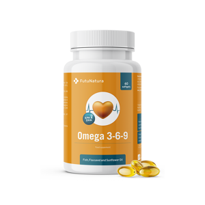 FutuNatura Omega 3-6-9, 60 cápsulas blandas