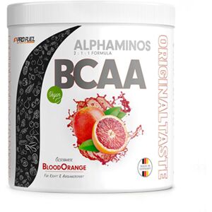 ProFuel Vegano Alphaminos BCAA 2:1:1 – naranja roja, 300 g