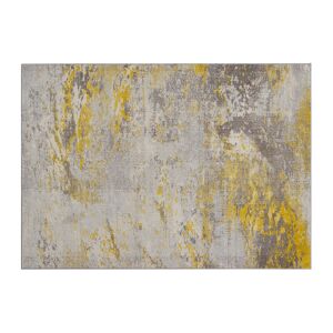 Miliboo Alfombra crudo y amarillo 160 x 230 cm CAPS