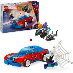 LEGO® Super Heroes Coche de Carreras de Spider-Man y Duende Verde Venomizado 76279