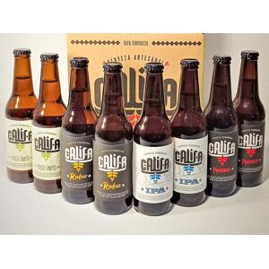 SmartBox Cervezas Califa a domicilio: pack de 12 cervezas artesanas y notas de cata