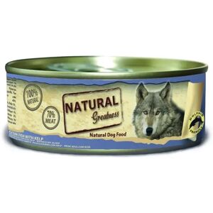 Lata Natural Greatness Perro Pescado de Mar con Kelp 156g - NATURAL-GREATNESS