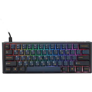Ducky Teclado Mecânico ONE 3 Pro Nazca Line 60% RGB 8K Polling Rate MX2A-Red (ES)
