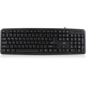 Ewent Teclado Slim Layyt PT USB Negro