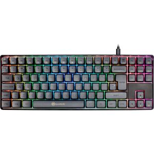 GAMIAC Teclado TKL90G, Kailh Blue, Negro/Grís - Mecánico (ES)