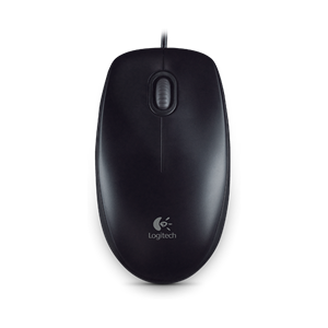 Logitech Ratón Óptico B100 Blanco