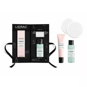 Lierac Hydragenist Set Cuidado Ojos 15ml + Agua Limpiadora 15ml + 2 Discos de Algodón Reutilizables