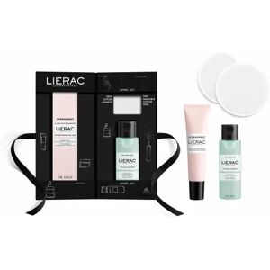 Lierac Hydragenist Set Cuidado Ojos 15ml + Agua Limpiadora 15ml + 2 Discos de Algodón Reutilizables