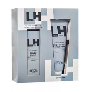 Lierac Homme Set Fluido Antiarrugas 50ml + Gel De Ducha 200ml