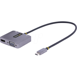 STARTECH.COM ST 122-USBC-HDMI - Monitor adaptador, USB-C > HDMI/VGA, 4K 60Hz HDR