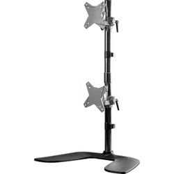 STARTECH.COM ST ARMDUOVS - Montaje vertical de doble monitor, monitores de hasta 27"