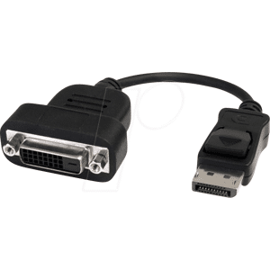 STARTECH.COM ST DP2DVIS - Adaptador activo DisplayPort plug > conector DVI-D.