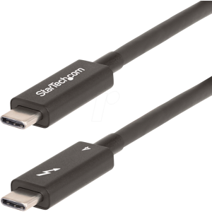 STARTECH.COM ST A40G2MB - Cable USB activo 4.0 conector C > conector C 2 m