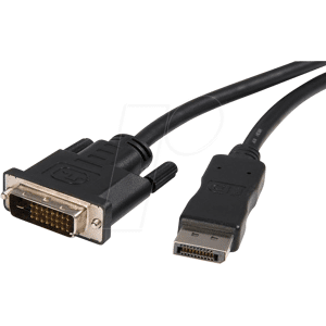 STARTECH.COM ST DP2DVIMM6 - Cable adaptador, conector DisplayPort a conector DVI, 1,8 m..