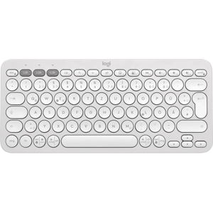 LOGITECH K380SWS - Teclado inalámbrico, Bluetooth, blanco, Win/Mac/Android