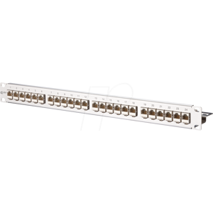 METZ CONNECT BTR 130921-E - Soporte de módulo de 19 pulg., 1U, E-DAT de 24 puertos, a