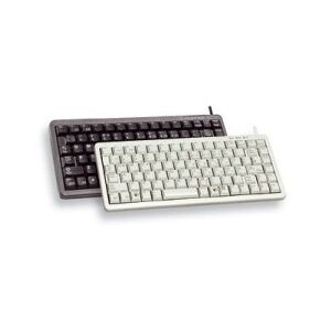 Cherry Slim Line G84-4100 - Teclado - PS/2, USB - 86 teclas - negro - Español
