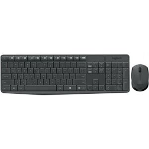Logitech MK235 - Inalámbrico - Gris Inalámbrico - Gris - PORTUGUES