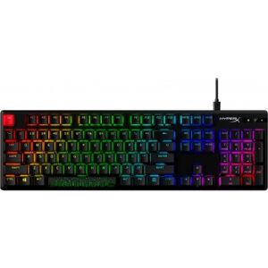 Kingston HyperX Teclado mecánico gaming Alloy Origins PBT HX rojo