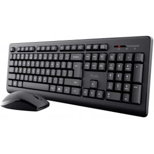 Trust Primo teclado Ratón incluido Oficina RF inalámbrico QWERTY Español Negro