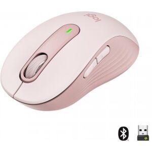 Logitech Signature M650 Ratón Óptico Inalámbrico 2000DPI - Rosa