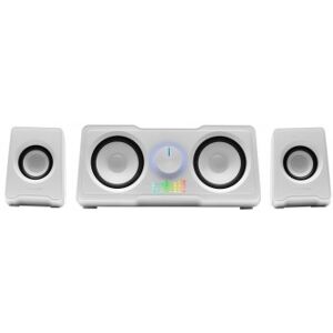 Mars Gaming MS22W Altavoces Compactos Gaming 2.2 RGB Flow Subwoofer + 4 Altavoces Activos Sonido DSP