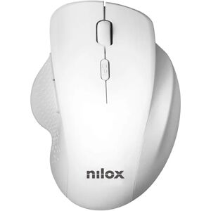 Nilox Nxmowi3002 White / Ratón Ergonómico Inalámbrico
