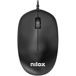 Nilox Mousb1012 Negro / Ratón Usb, 1200 Dpi, 3 Botones