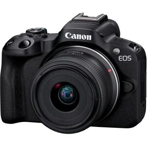 Eos R50 Black + Objetivo Canon Rf-S 18-45Mm Is Stm / Cámara Mirrorless