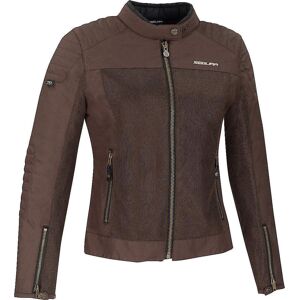 Segura Oskar Damas motocicleta chaqueta textil - Marrón (36)