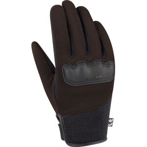 Segura Eden Guantes de moto para mujer - Negro Marrón (L)