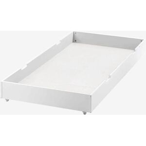 VERTBAUDET Cajón y cama-nido con ruedecitas para cama infantil fija de 90x190 cm blanco