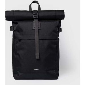 Sandqvist ICON Rolltop Backpack M Reppu - Black - unisex