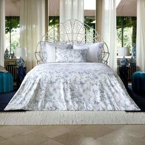 Anne de Solène Housse de couette percale bleu clair 240x220 cm Bleu 240x0x220cm