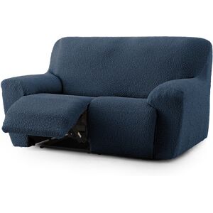 Eysa Housse de canapé 2 places relax extensible bleu 150 - 200 Bleu 200x120x150cm