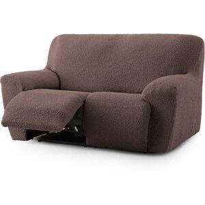 Eysa Housse de canapé 2 places relax extensible marron 150 - 200 Marron 200x120x150cm