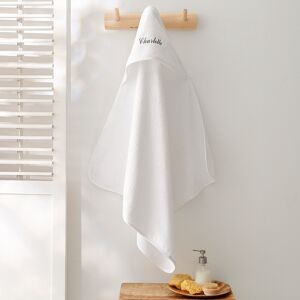 Cape de bain bébé personnalisable - Cape De Bain : 80x80cm - Blanc - Colombine Des PetitsParfait cadeau de naissance, cette cape de bain personnalisable plaira aux jeunes parents et grands-parents avec son éponge absorbante et douce comme un câlin ! Elle