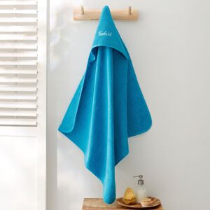 Cape de bain bébé personnalisable - Cape De Bain : 80x80cm - Turquoise - Colombine Des PetitsParfait cadeau de naissance, cette cape de bain personnalisable plaira aux jeunes parents et grands-parents avec son éponge absorbante et douce comme un câlin ! E